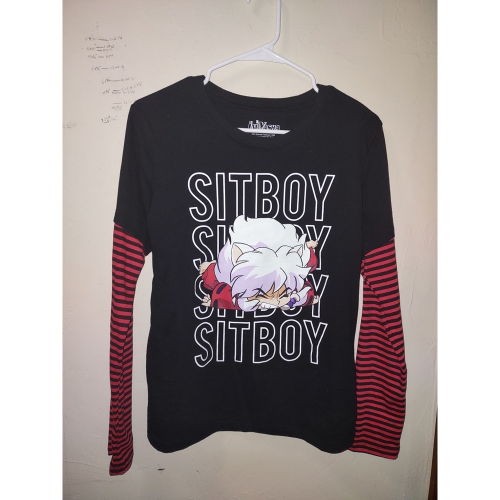 Inuyasha Sit Boy Long Sleeve Girl Shirt
